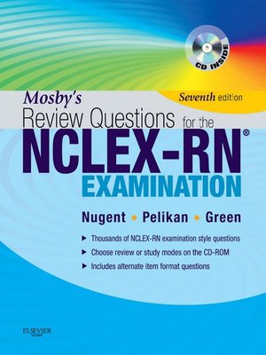 cover image of Mosby's Review Questions for the NCLEX-RN Exam--E-Book